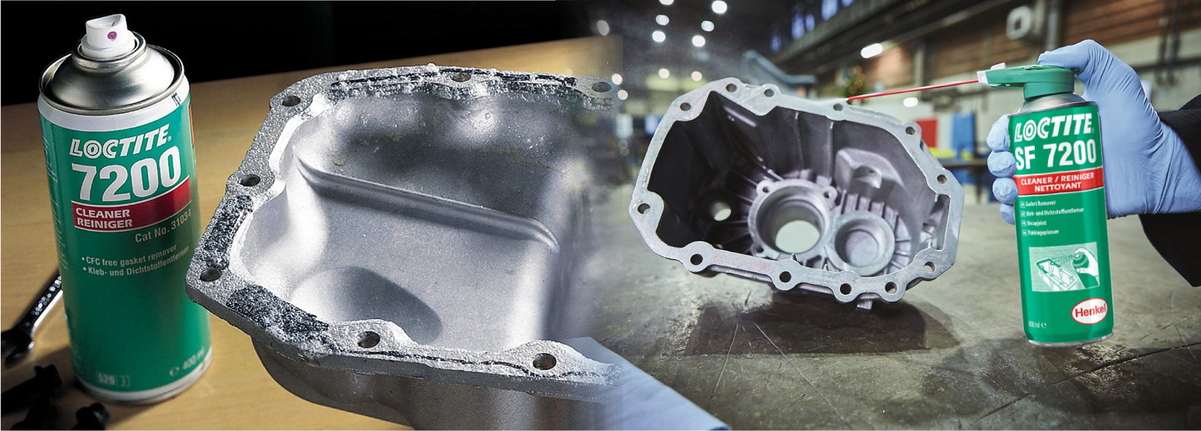 Ejemplo de limpiador de juntas Loctite SF 7200