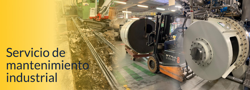 Servicio de mantenimiento industrial de Agatex