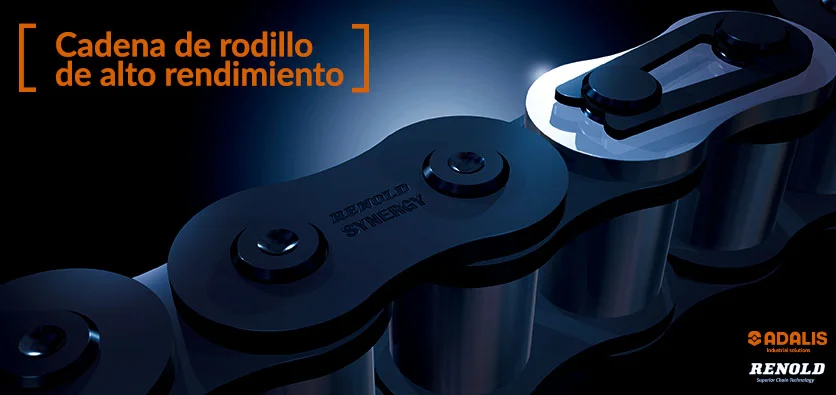 Cadena de rodillo Renold Synergy de alto rendimiento