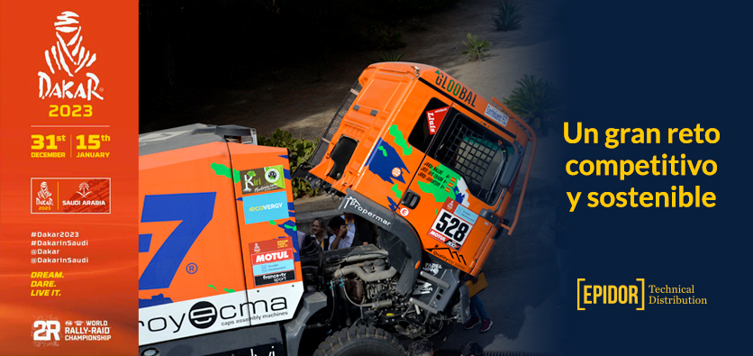 El gran reto competitivo y sostenible del Dakar 2023