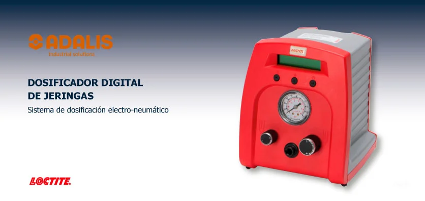 Dispensador peristáltico digital PU20 LOCTITE para baja viscosidad