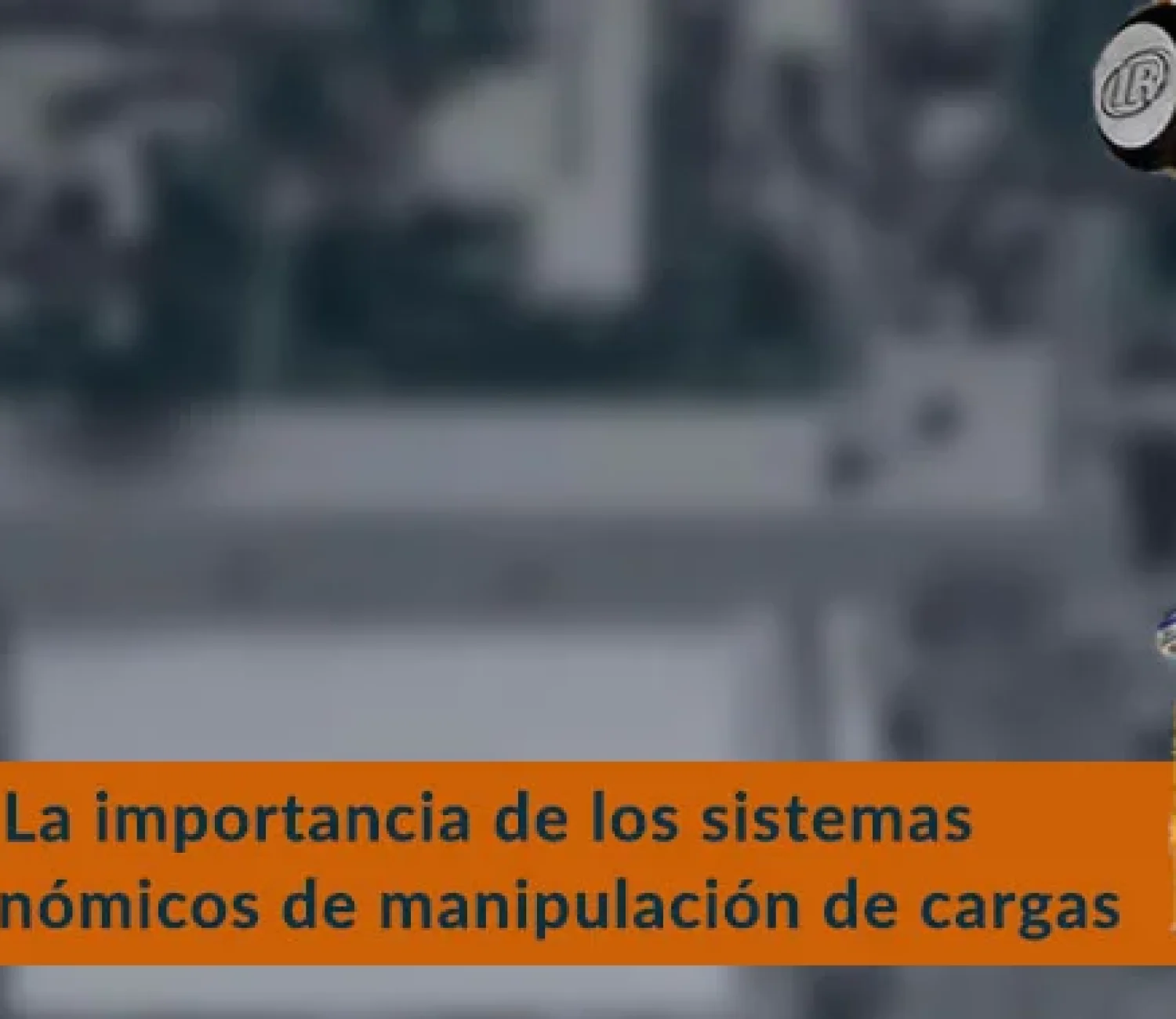 Sistema ergonómico de manipulación de cargas Ingersoll Rand expuesto.