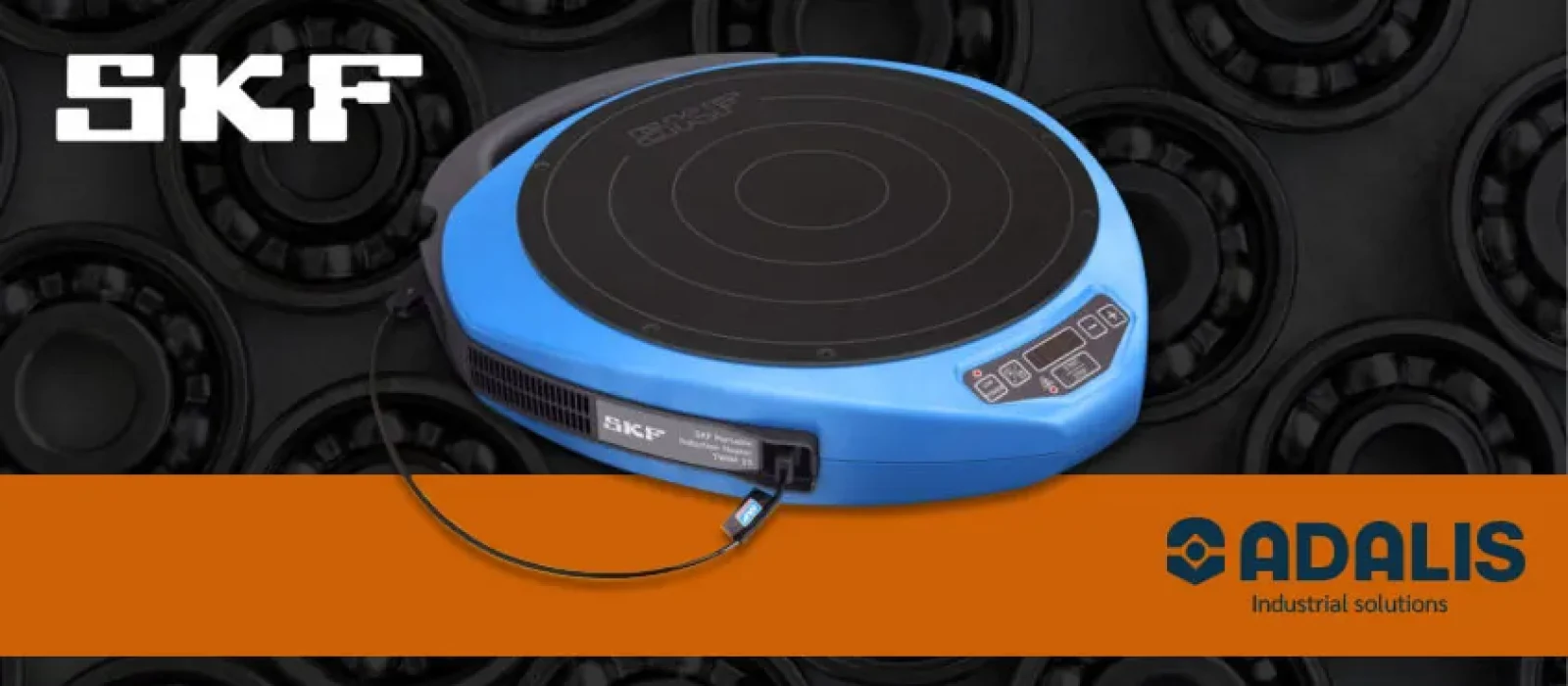 SKF induction heater for industrial bearings by Adalis Solutions