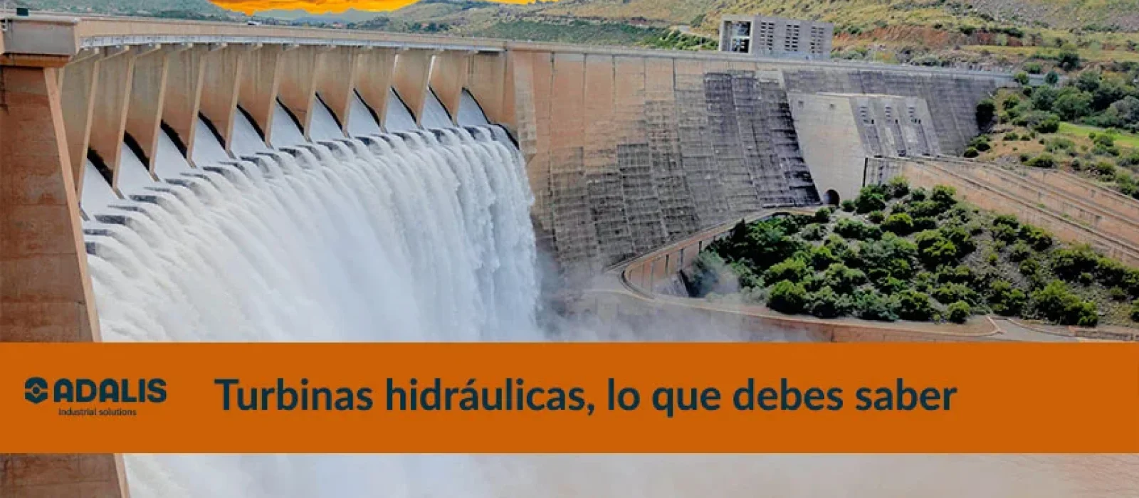 Turbina hidráulica Pelton con múltiples cucharas para alta presión