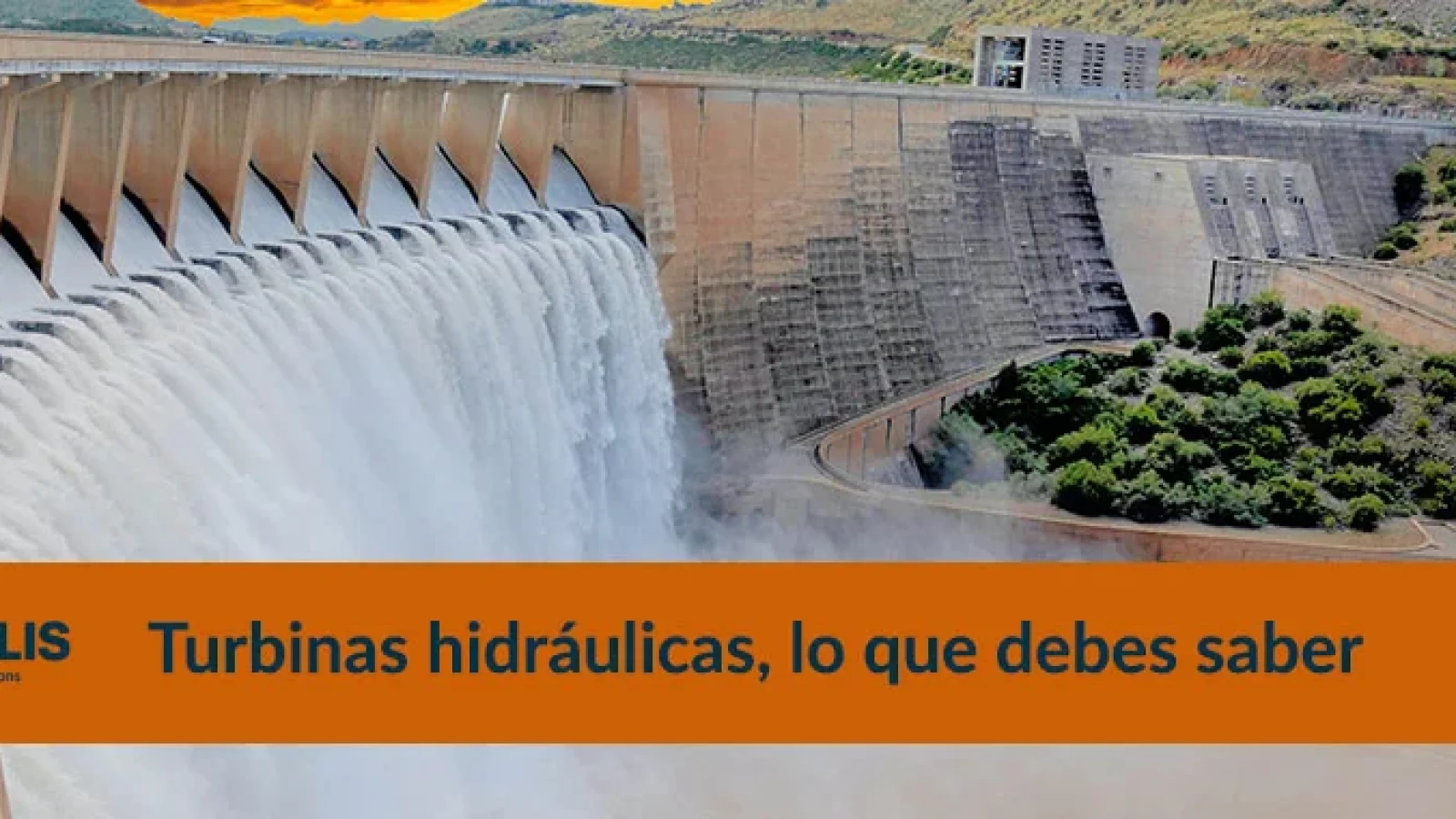 Turbina hidráulica Pelton con múltiples cucharas para alta presión